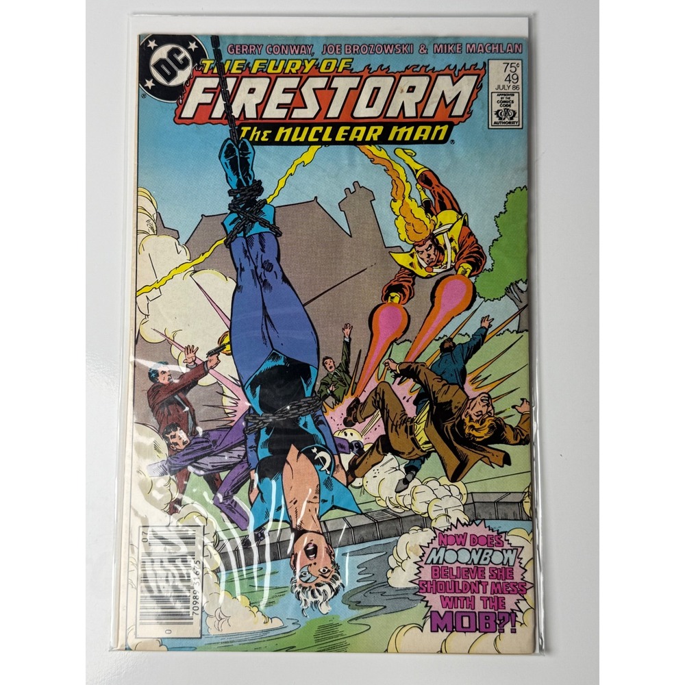 DC Comics The Fury of Firestorm #49 July 1986 Moonbow Appearance Copper Age